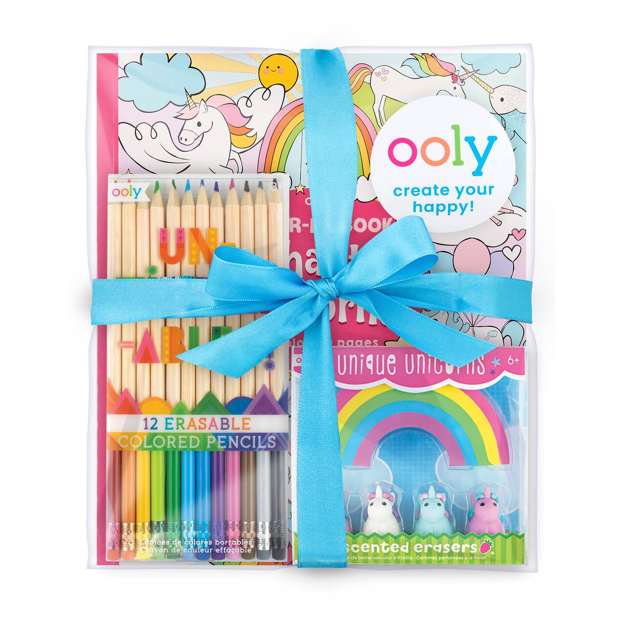 OOLY Unique Unicorn Erasable Coloring Pack